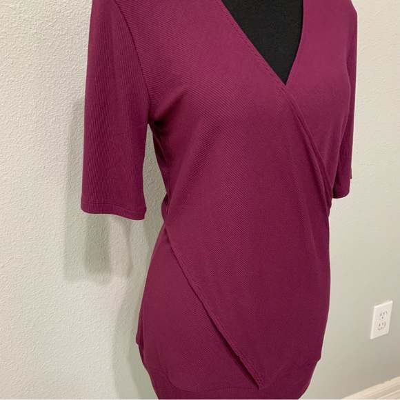 Universal Standard Form Rib Wrap Top - Picture 2 of 9